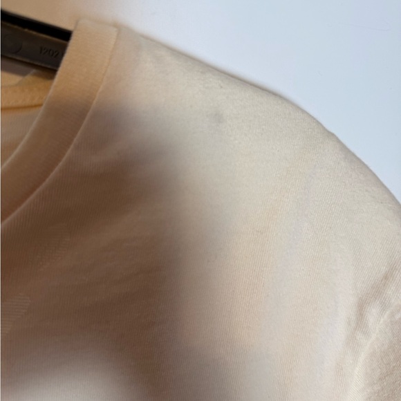 $85 HONOR THE GIFT WOMENS DOUBLE LAYER long sleeve TSHIRT (BEIGE / BONE) logo M - Picture 6 of 10